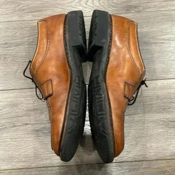 [7.5D]Allen Edmonds Wilbert Men Comfort Shoe  Brown Leather Oxford Dress Shoes. - Picture 6 of 13